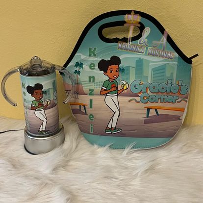 Tumbler and lunch bag set